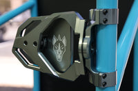 Cuero Race UTV Side Mirror Titanium (Set of 2)