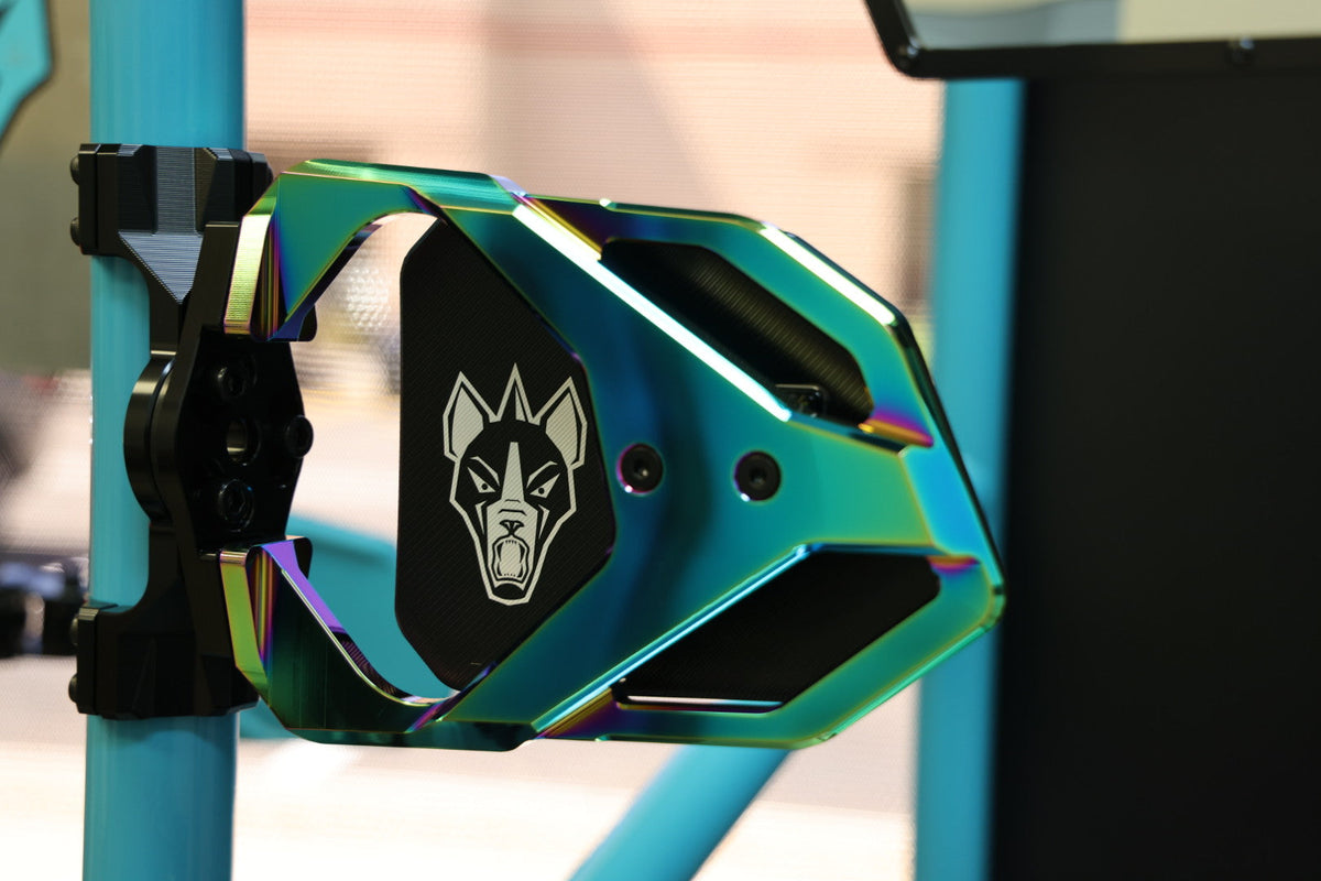 Cuero Race UTV Side Mirror Oil Slick (Set of 2)