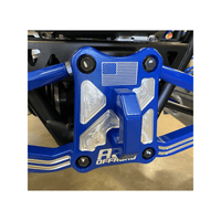 Polaris Pro R / Turbo R Billet Radius Rod Plate / Pull Plate  AJK Offroad