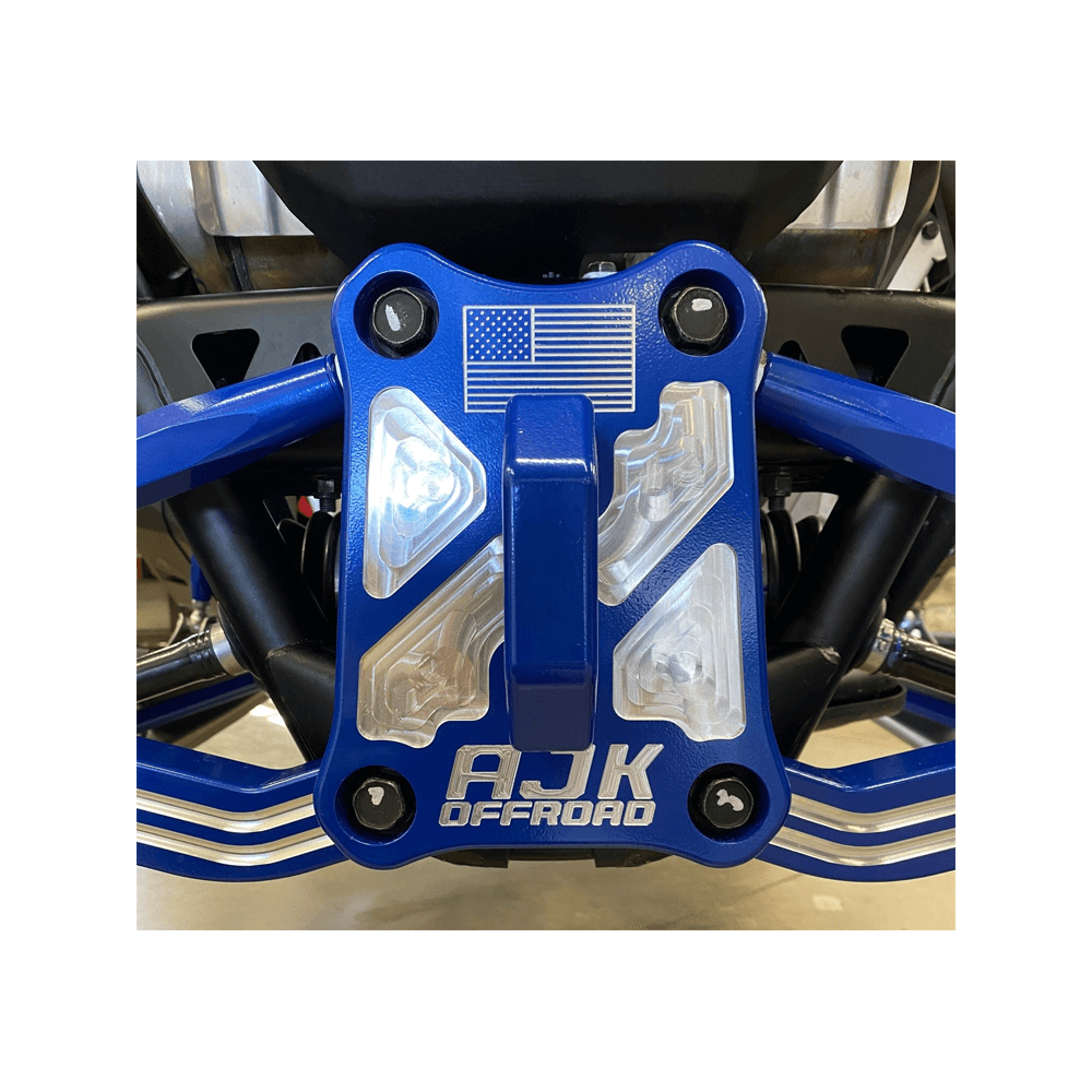 Polaris Pro R / Turbo R Billet Radius Rod Plate / Pull Plate  AJK Offroad
