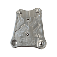 Polaris Pro R / Turbo R Billet Radius Rod Plate / Pull Plate  AJK Offroad No Raw Aluminum