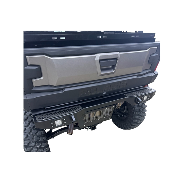 Polaris Xpedition Rear Bumper  AJK Offroad No Lights, Polaris Blue None