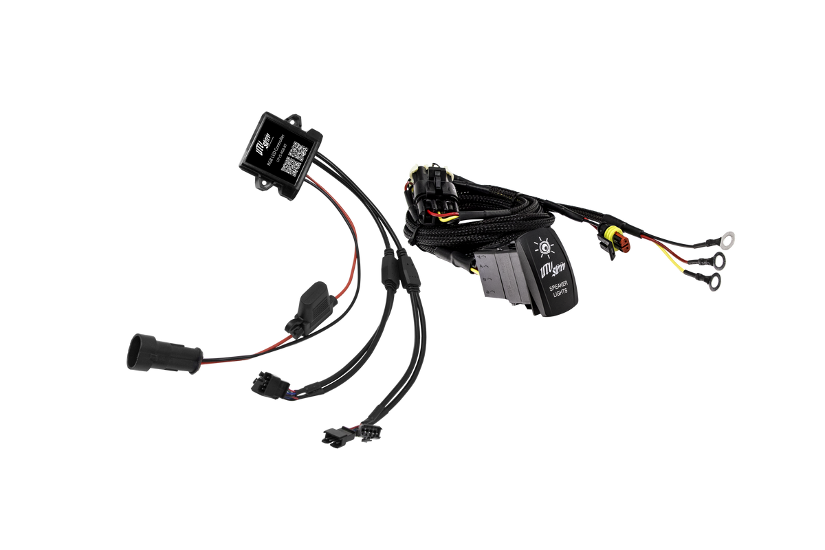 6.5" RGB LED Speaker Rings (Pair) | UTVS-65LSR