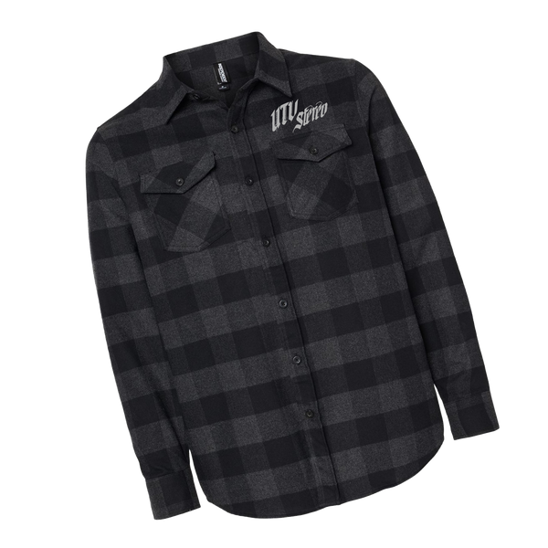UTV Stereo Unisex Embroidered Flannel | UTVS-A-FLANNEL-U-CHR