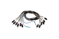 UTV Stereo 6-Channel RCA Harness - Front, Rear, Subwoofer, + Remote | UTVS-HRN-RCA-3