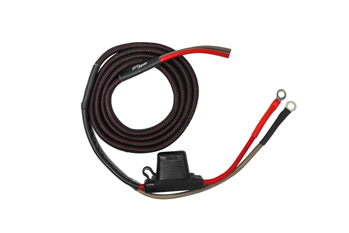 86" Power Harness for Amplifier Installation - 80Amp Fused | UTVS-HRN-AMP-PWR-86