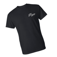 UTV Stereo Men's Signature T-Shirt with Silver Logo | UTVS-A-SHIRT-M-BLK