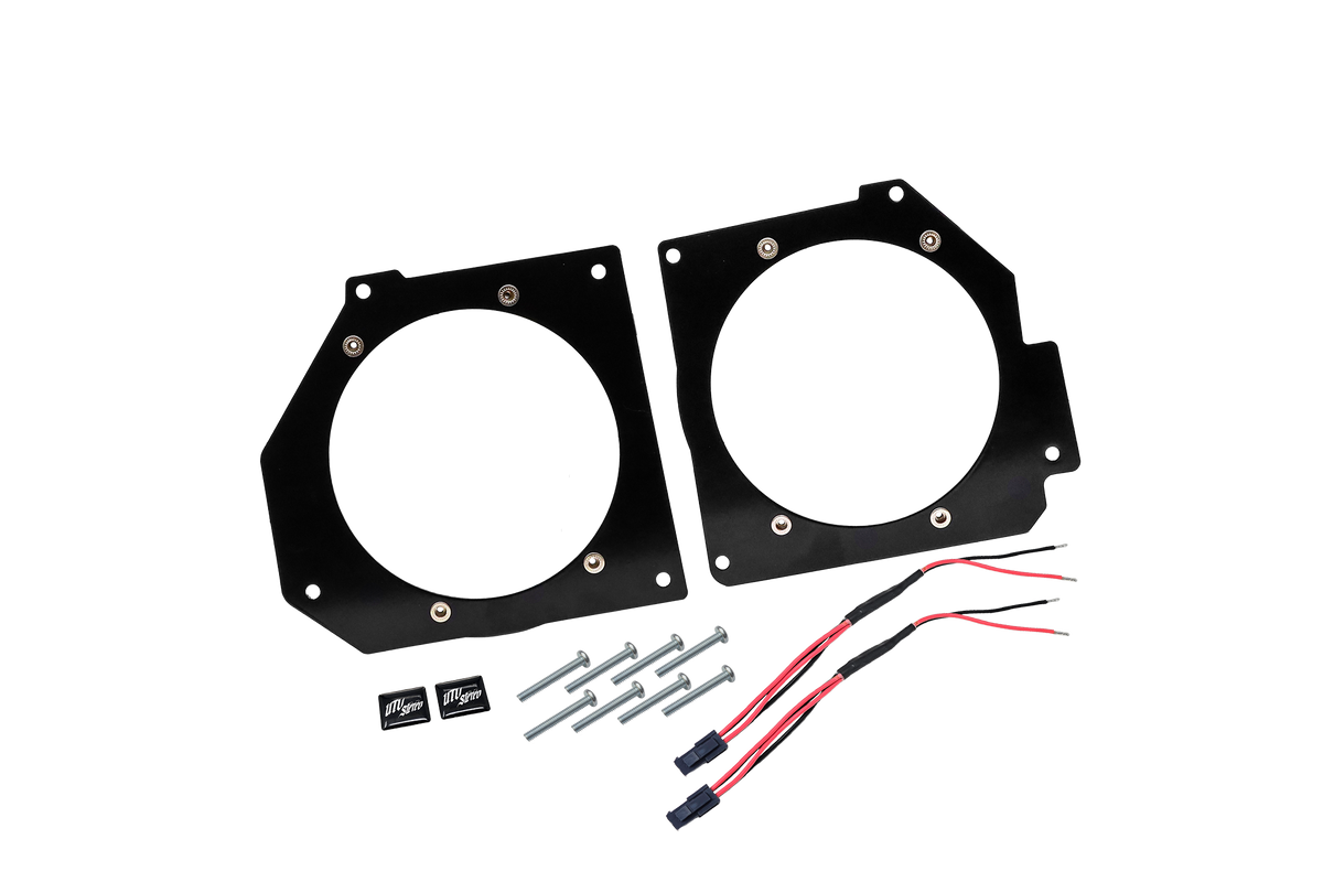 Polaris Xpedition 6.5" Front Speaker Adapters | UTVS-XPD-FSA