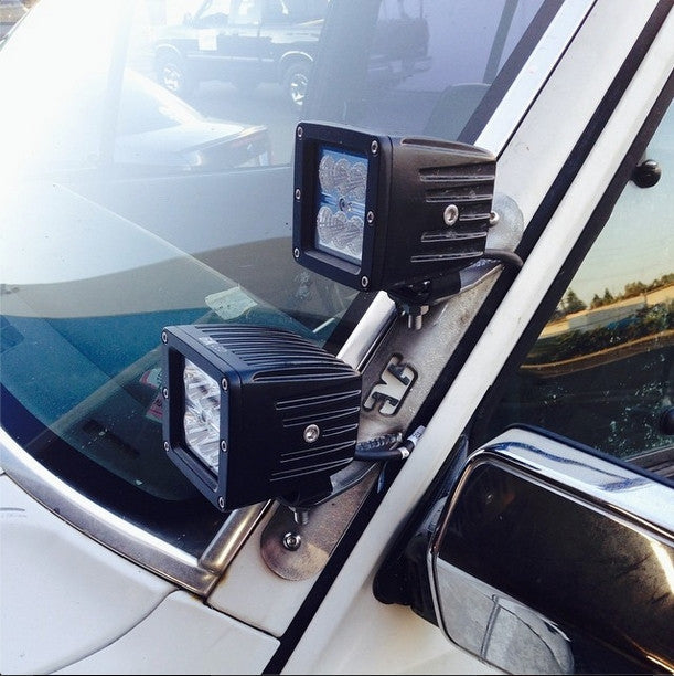 From China Wsays 2PCS LED Amber Light Pods & Ditch Hood Hinge Led Pod Mount Bracket W Wiring Kit Compatible Jeep Cherokee Xj Comanche Mj 4wd 2wd 1984 2001