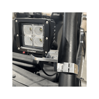 Adjustable Light Bar Clamp  AJK Offroad