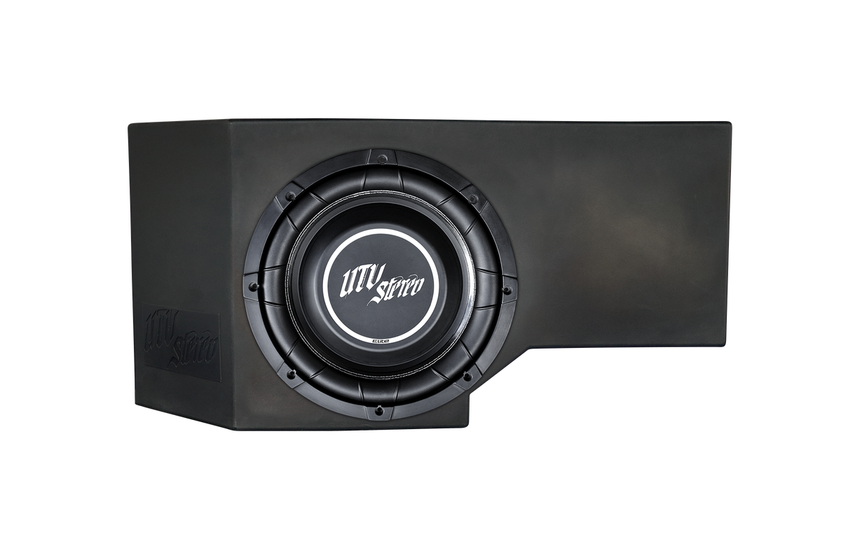 Can-Am® Defender Vented 10" Passenger Subwoofer Enclosure Unloaded | UTVS-DEF-VENC-PASS