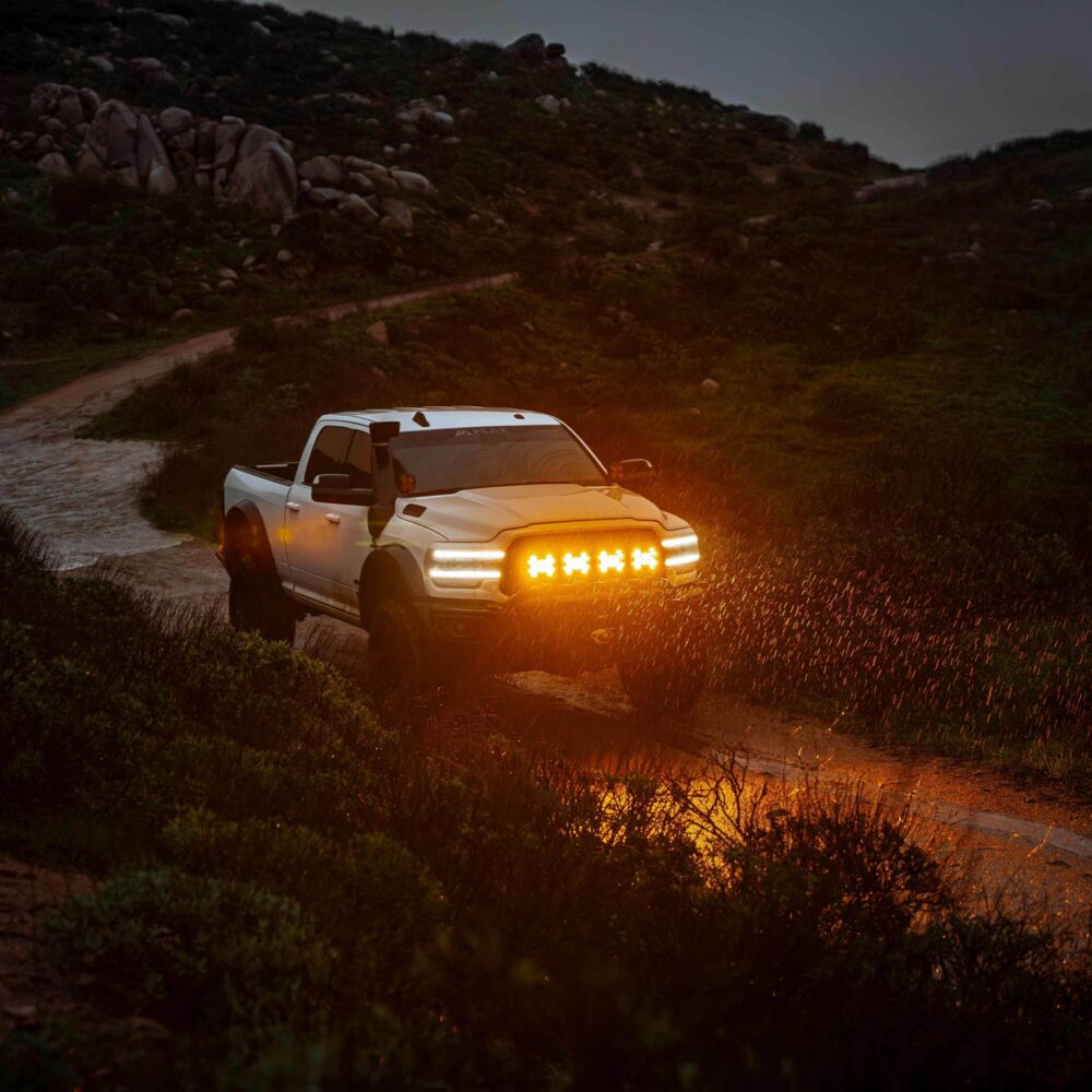 SlimLite® 8" LED - Light Shield - Amber - # 5208