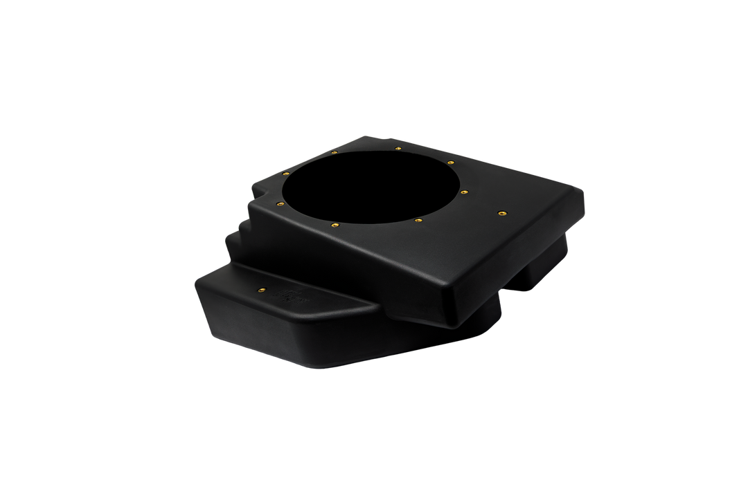 UTV Stereo black subwoofer enclosure