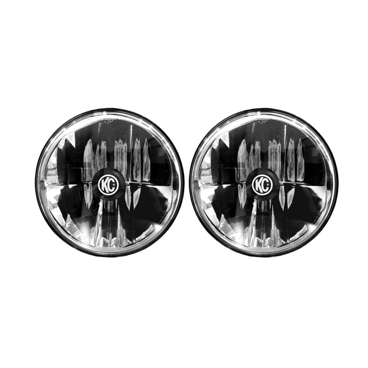7" Gravity® LED DOT Headlight - Driving Beam - Pair - Universal / 97-06 Jeep TJ - # 42361