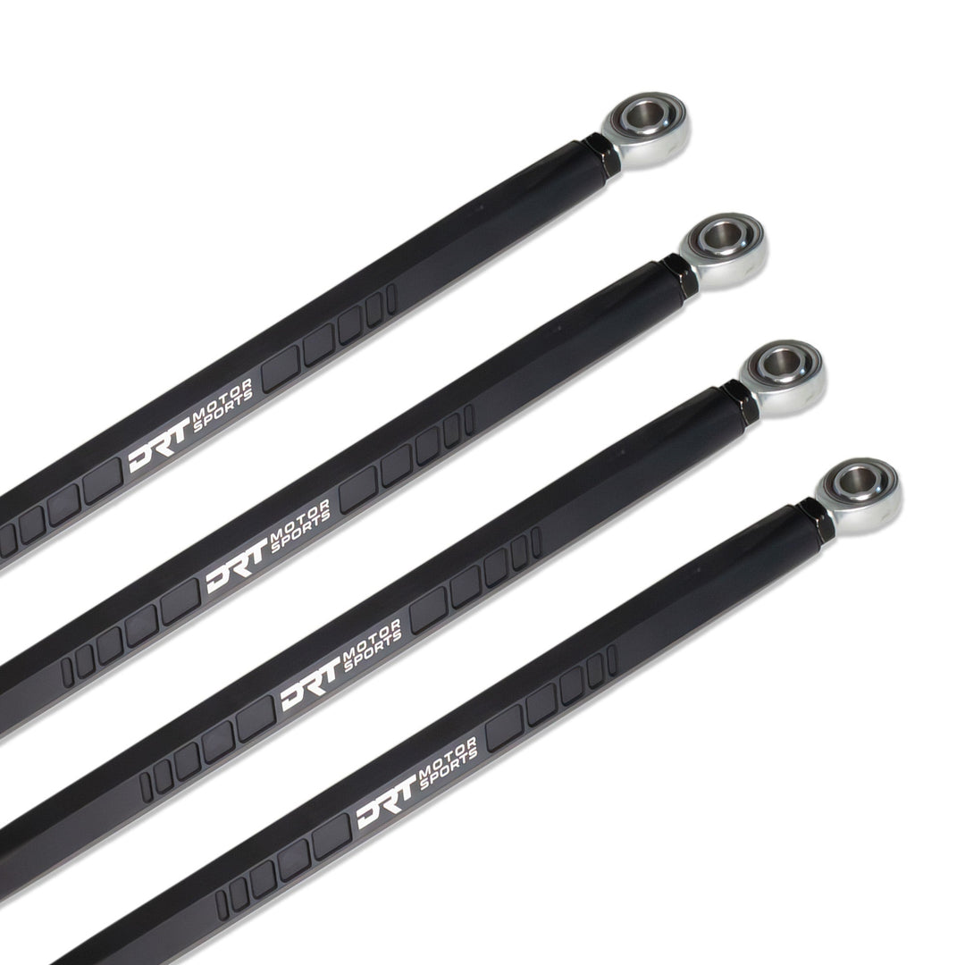 DRT Motorsports Polaris XP1000/4/Turbo 64" (2014-2023) Hex Bar Radius Rod Kit (Master Kit-M10/M12)