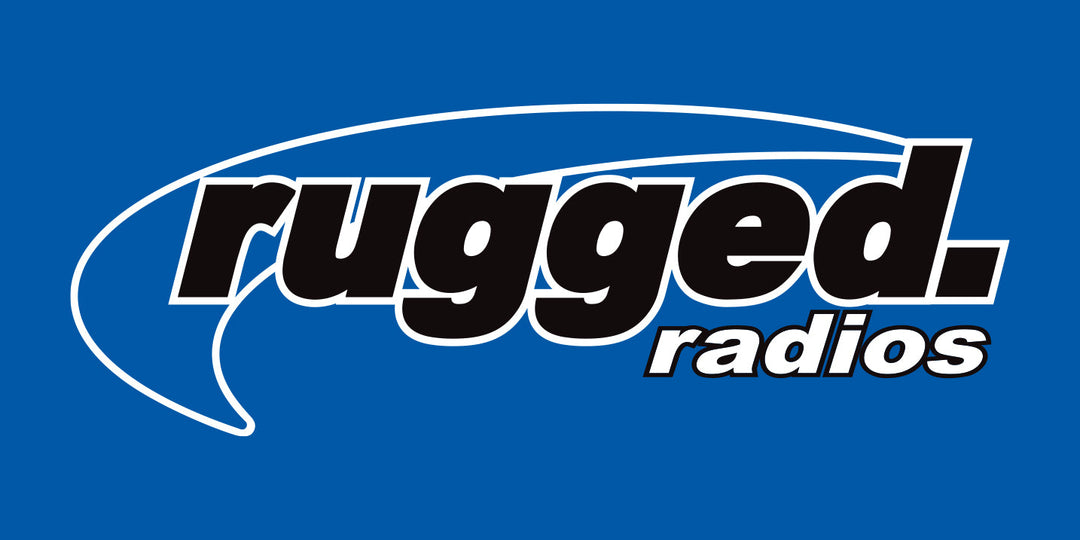 Rugged Radios Retail Signage - 17  x 33 