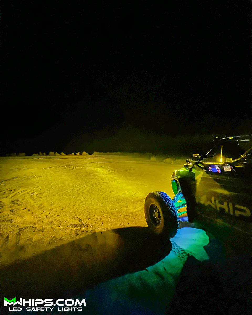 11" CREE LED LIGHT BAR - AMBER SPOT BEAM - Mwhips