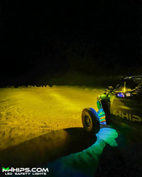 11" CREE LED LIGHT BAR - AMBER SPOT BEAM - Mwhips