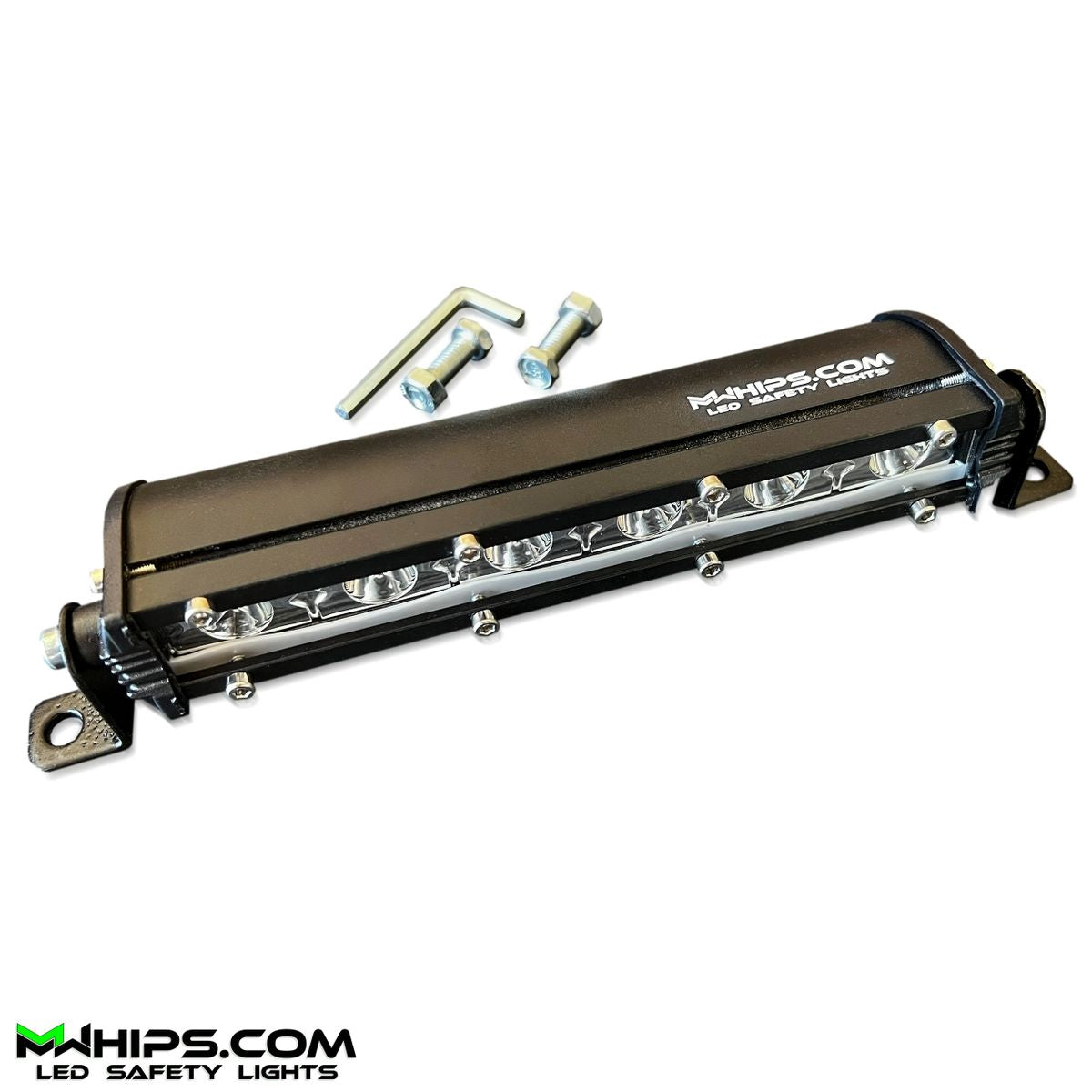 7" CREE LED LIGHT BAR - WHITE SPOT BEAM - Mwhips