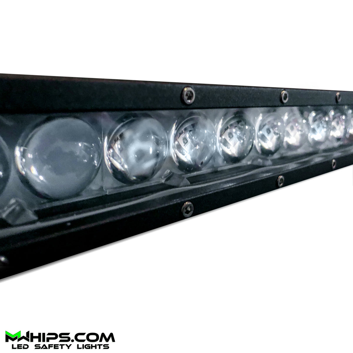 11" CREE LED LIGHT BAR - WHITE SPOT BEAM - Mwhips