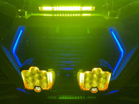 11" THIN MINI LED LIGHT BAR - (78 WATT) - AMBER - Mwhips