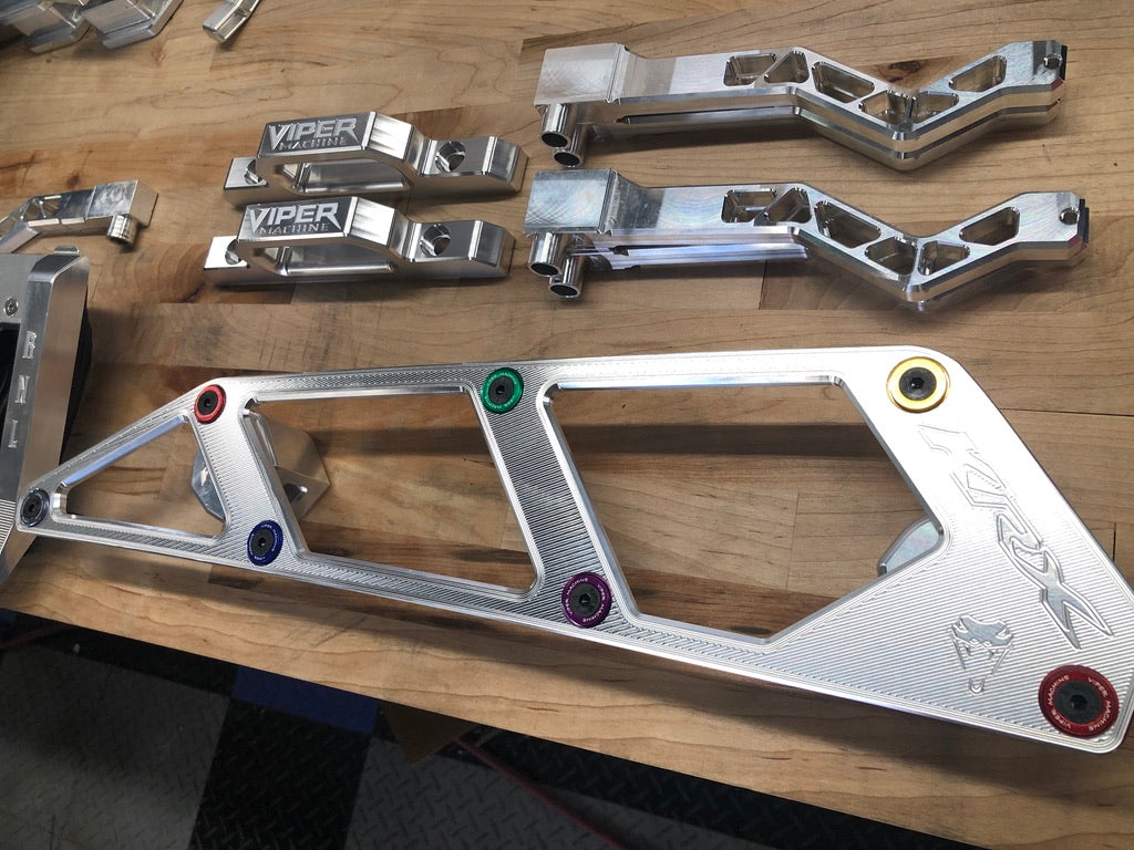 KRX 1000 Billet 'FrogSkin' Intake Covers