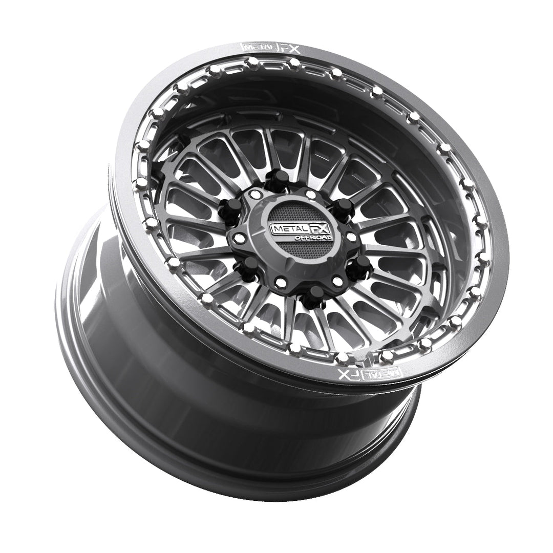 Delta 6R Beadlock | Gunmetal Contrast Cut
