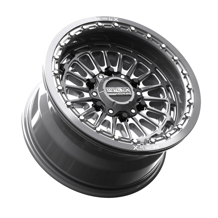 Delta 6R Beadlock | Gunmetal Contrast Cut