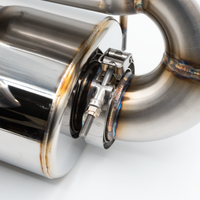 RZR Pro R Center Exit Slip On Exhaust with Dual 3.0'' Tip