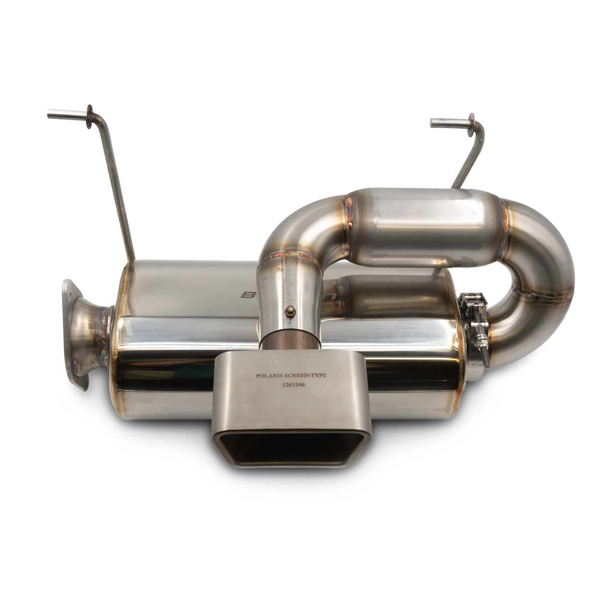 RZR Pro R Center Exit Slip-on Exhaust