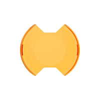 6" SlimLite LED - Light Shield - Amber - # 5104