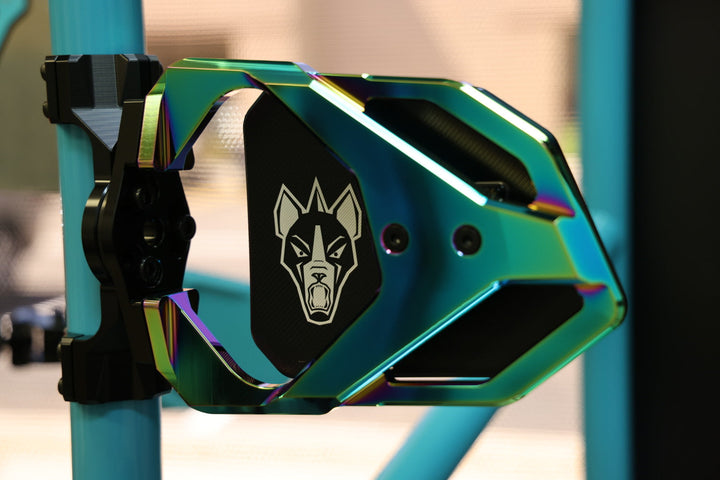 Cuero Race UTV Side Mirror Oil Slick (Set of 2)