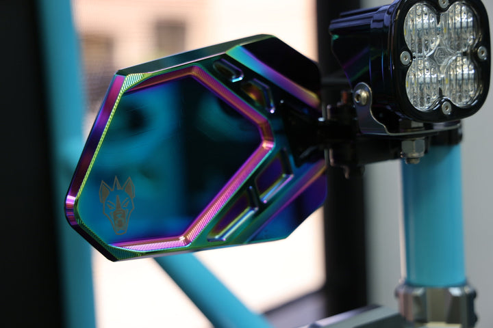 Cuero Pro UTV Side Mirror Oil Slick (Set of Two)