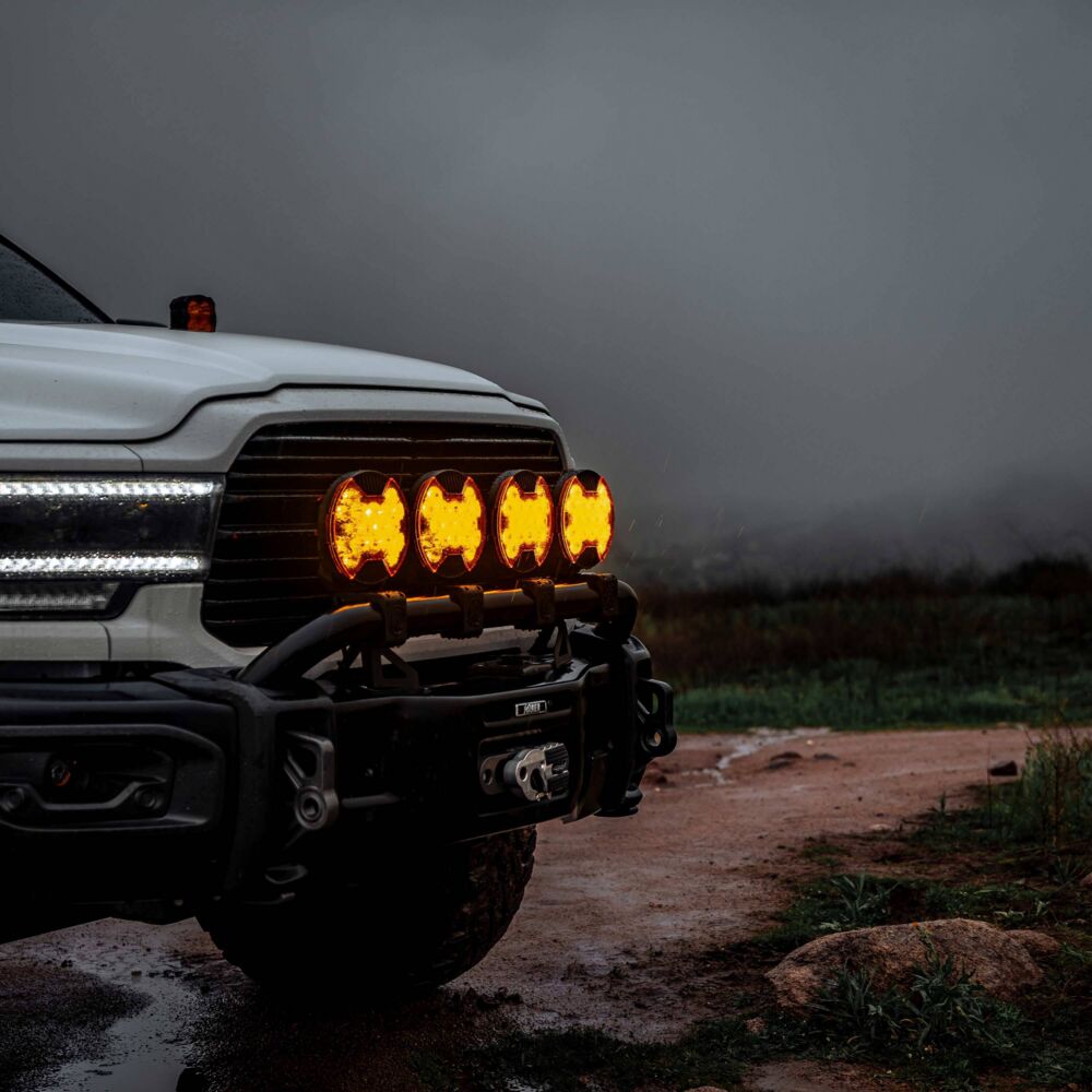 SlimLite® 8" LED - Light Shield - Driving - Amber - # 5211