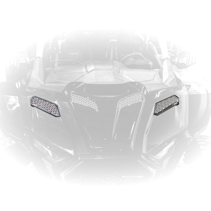 DRT Motorsports Billet Aluminum Front Fender Intake Mesh Kit for Polaris 2025+ RZR Pro XP/Pro S /Pro R