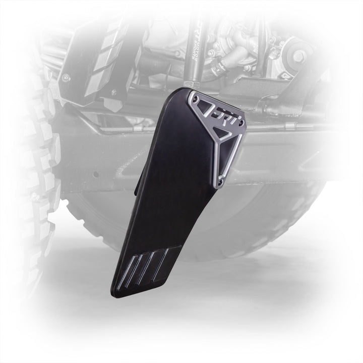 Polaris RZR Pro XP billet aluminum rock guard installed 
