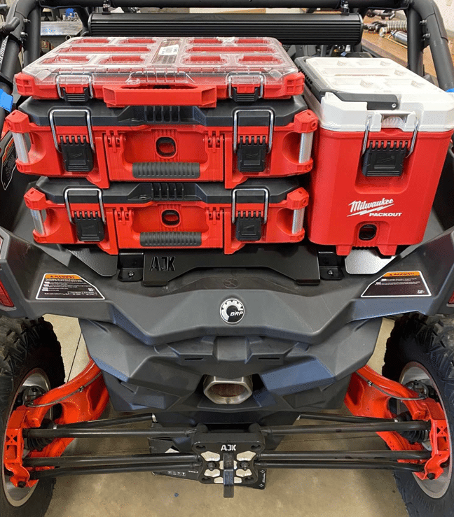Can-Am X3 Milwaukee Packout Mount 1.5