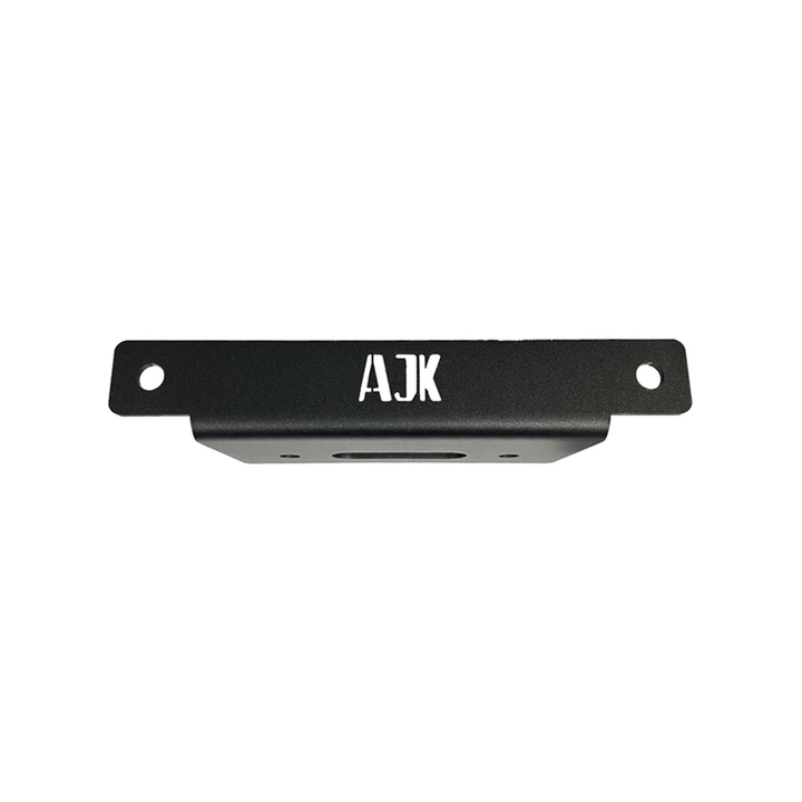 Honda Talon Winch Plate by AJK Offroad Featuring AJK Logo  