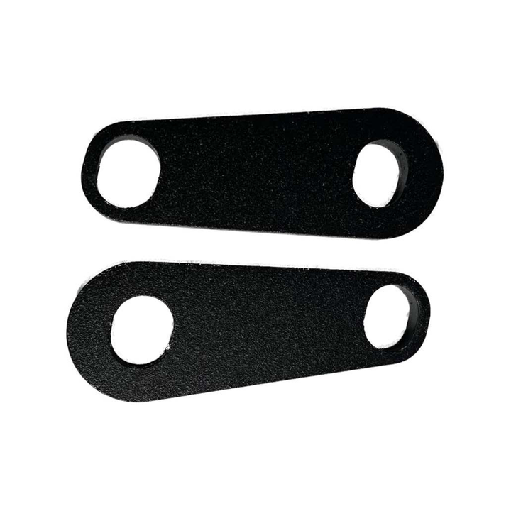 Honda Talon Winch Plate by AJK Offroad  Black Hardware Pieces 