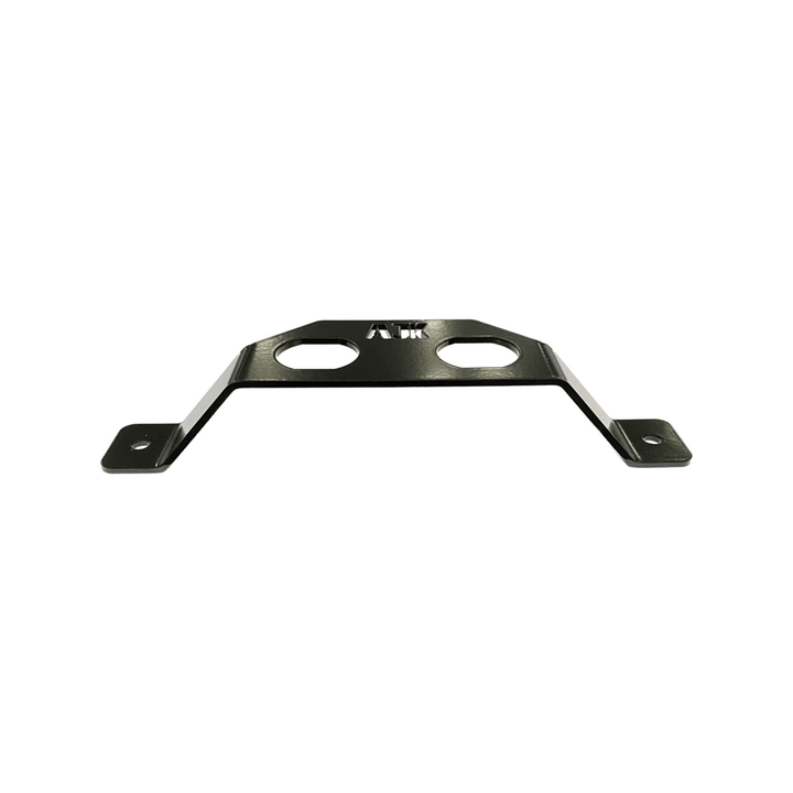 Battery Terminal Relocation Kit by AJK Offroad Black Bracket side view 
