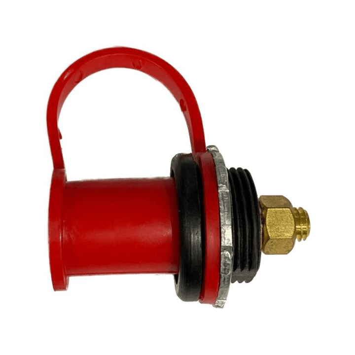 Battery Terminal Relocation Kit  AJK Offroad  red part closed lid