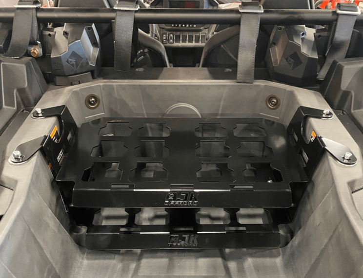 Polaris RZR XP 1000 2024 Model Year  AJK Offroad Packout Gear Top and Bottom Plate with no Milwaukee Boxes