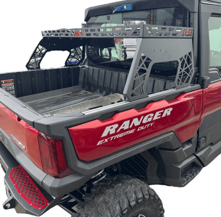 Polaris Ranger 1500XD Short Headache Rack 3/4 Rack Right Side Angle View 