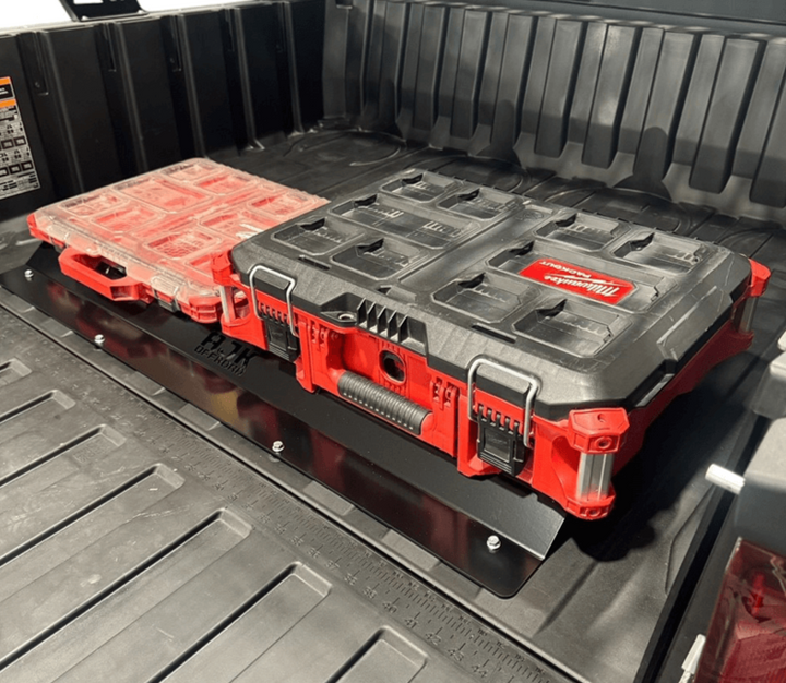Polaris Ranger 1500XD Rear Packout Mount Installed with Two Kits