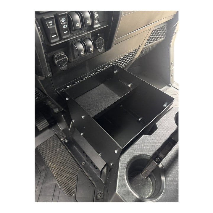 Polaris Ranger 1500XD Front Seat Center Floor Storage