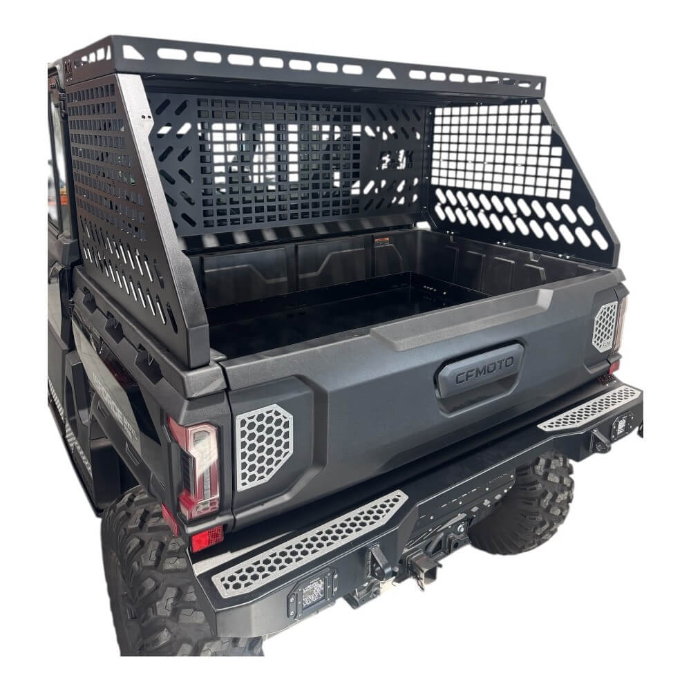 CF Moto UForce U10 Tall Bed Rack with Enclosure