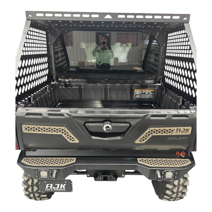 Can-Am Defender HD10-HD11 Tall Bed Rack with Enclosure
