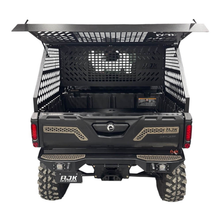 Can-Am Defender HD10-HD11 Tall Bed Rack with Enclosure