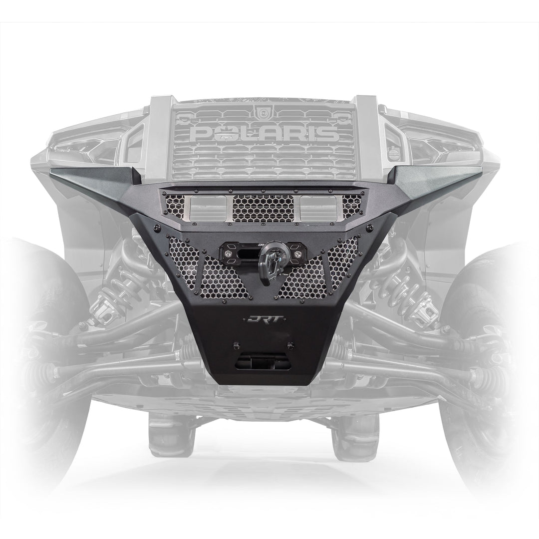 Close up of front bumper design with clean contours