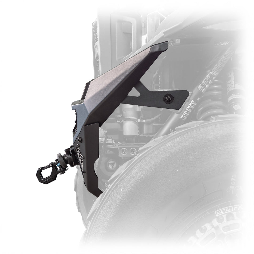 Heavy duty front protection bumper for Polaris UTV